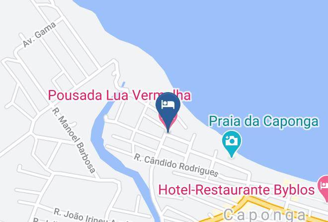 Cascavel - Pousada Lua Vermelha Maps