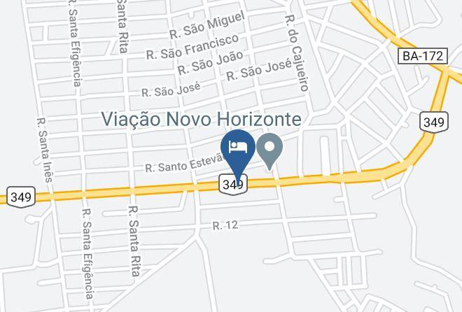 Santa Maria Da Vitoria - Pousada Luanda Maps