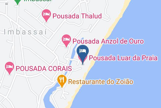 Mata De Sao Joao - Pousada Luar Da Praia Maps