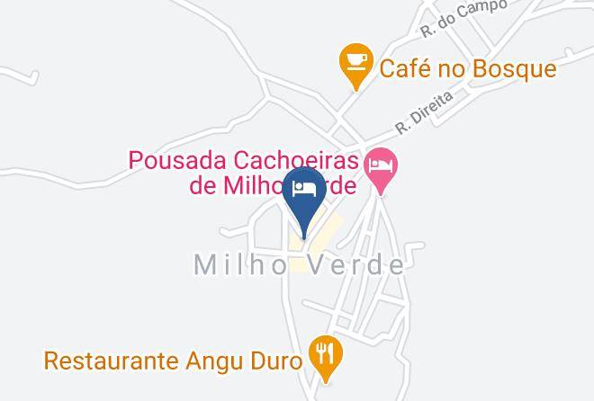 Serro - Pousada Luar Do Rosario Milho Verde Maps