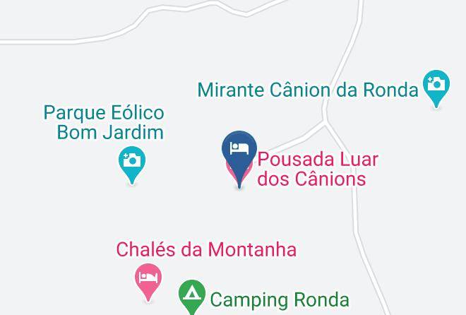 Bom Jardim Da Serra - Pousada Luar Dos Canions Maps