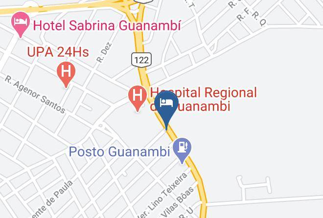 Guanambi - Pousada Luar Maps