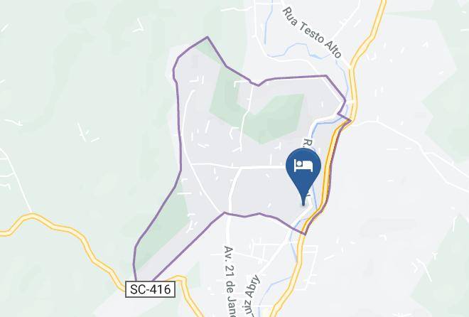 Pomerode - Pousada Luiza Maps