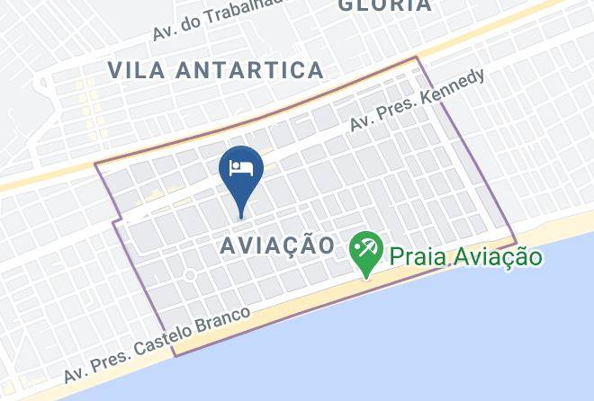 Praia Grande - Pousada Luz Do Sol Maps