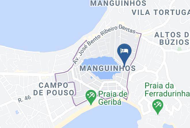 Buzios - Pousada Luzes De Geriba Maps