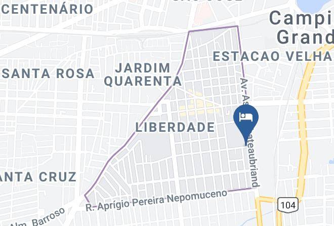 Campina Grande - Pousada Maanaim Maps
