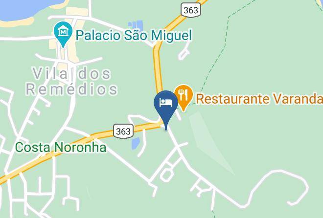 Fernando De Noronha - Pousada Mabuya Maps