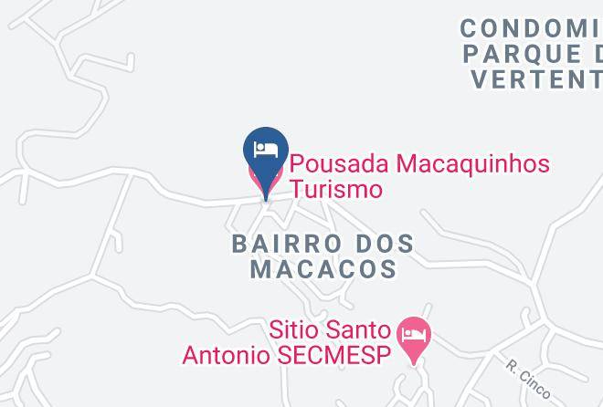 Serra Negra - Pousada Macaquinhos Turismo Maps