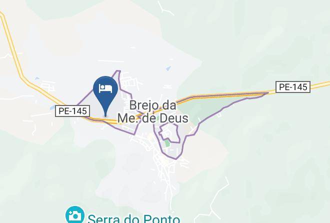 Brejo Da Madre De Deus - Pousada Madre De Deus Maps