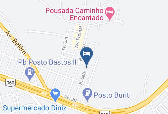 Abadiania - Pousada Mae De Deus Maps