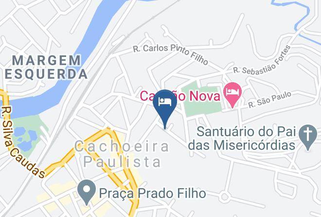 Cachoeira Paulista - Pousada Mae De Deus Maps