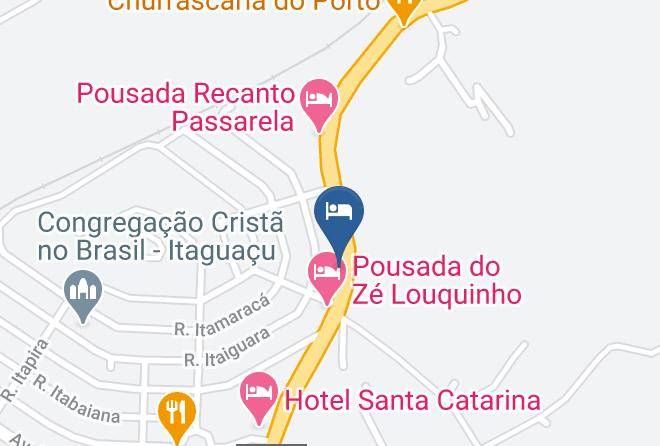 Aparecida - Pousada Mae De Jesus Maps