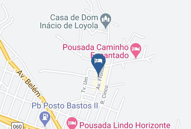 Abadiania - Pousada Mae Maria Maps