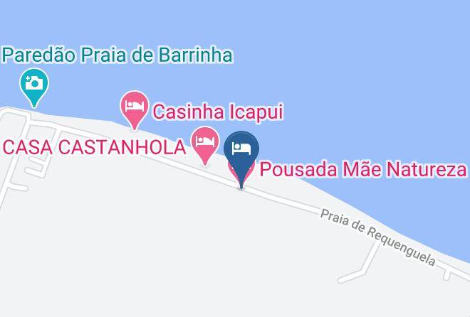 Icapui - Pousada Mae Natureza Maps