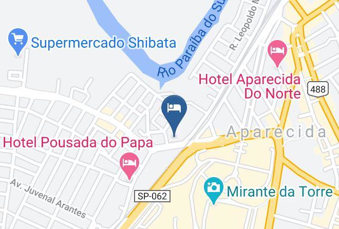 Aparecida - Pousada Mae Ternura Maps