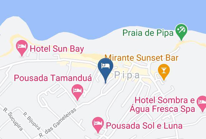 Tibau Do Sul - Pousada Magia Da Terra Maps