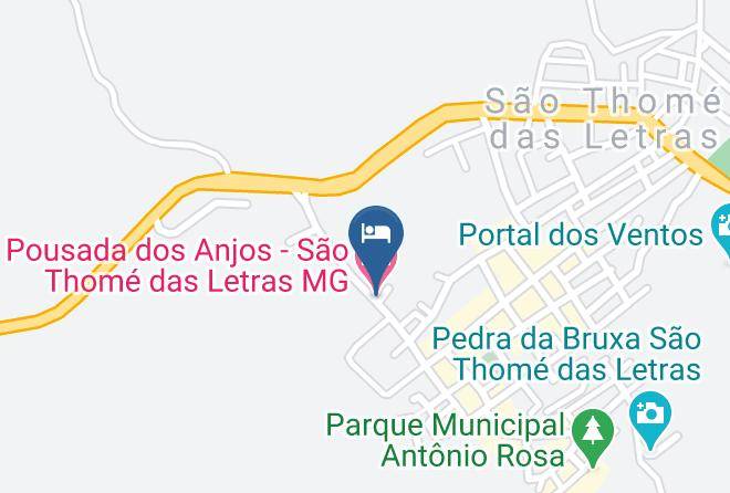 Sao Tome Das Letras - Pousada Dos Anjos Sao Thome Das Letras Mg Maps