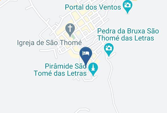 Sao Tome Das Letras - Pousada Magnificat Maps