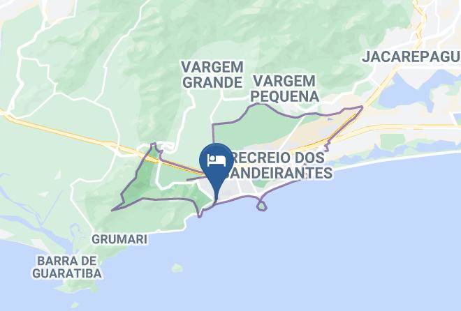 Rio De Janeiro Recreio Dos Bandeirantes - Pousada Maia Maps