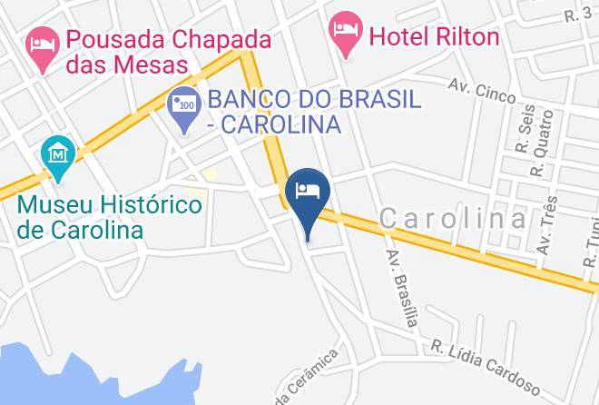 Carolina - Pousada Maktub Maps