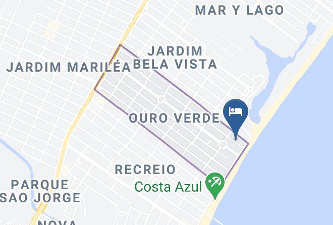 Rio Das Ostras - Pousada Malagueta Beach Maps