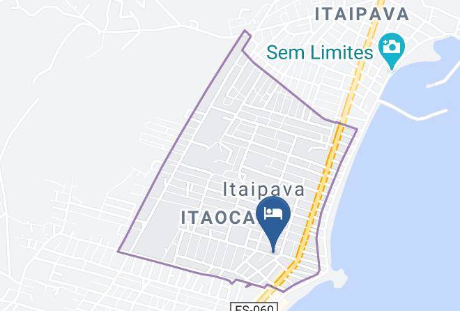 Itapemirim - Pousada Malibu Itaoca Praia E S Maps