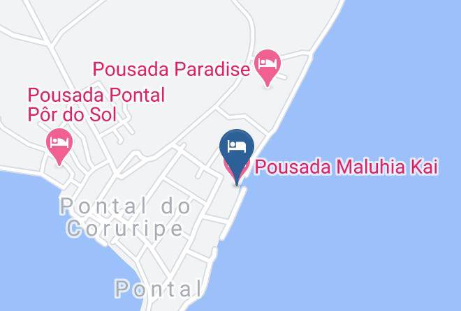 Coruripe - Pousada Maluhia Kai Maps