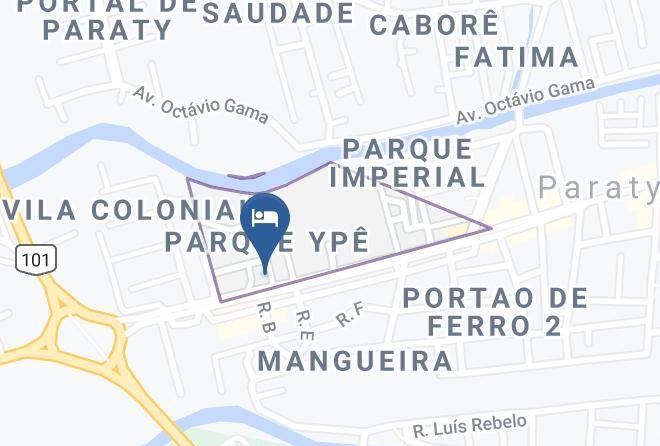 Parati - Pousada Manaca Maps