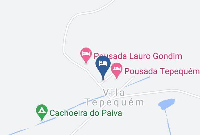 Amajari - Pousada Manancial Maps