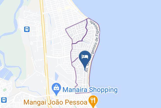 Joao Pessoa - Pousada Mar A Bessa Maps