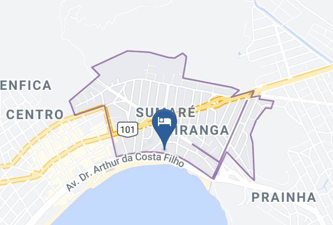Caraguatatuba - Pousada Mar A Vista Maps