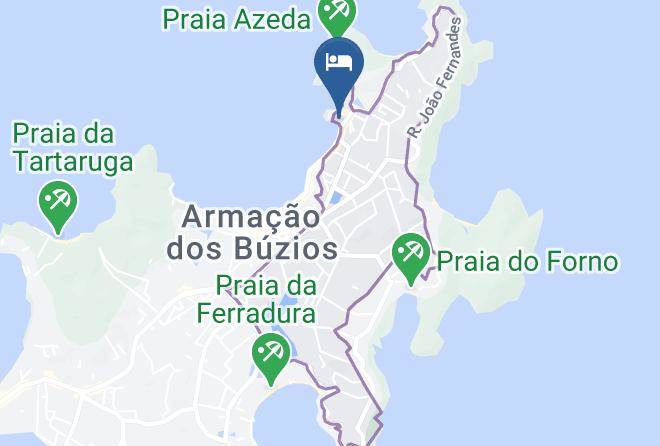 Buzios - Pousada Mar De Buzios Maps
