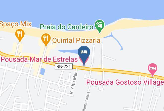 Touros - Pousada Mar De Estrelas Maps