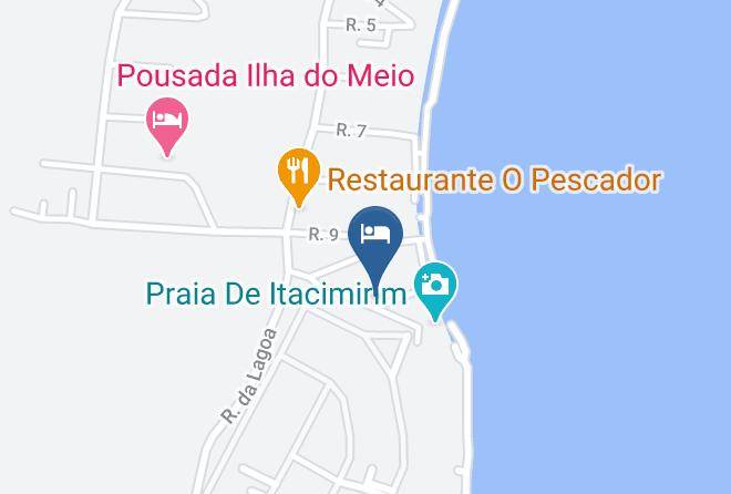 Camacari - Pousada Mar De Luz Maps