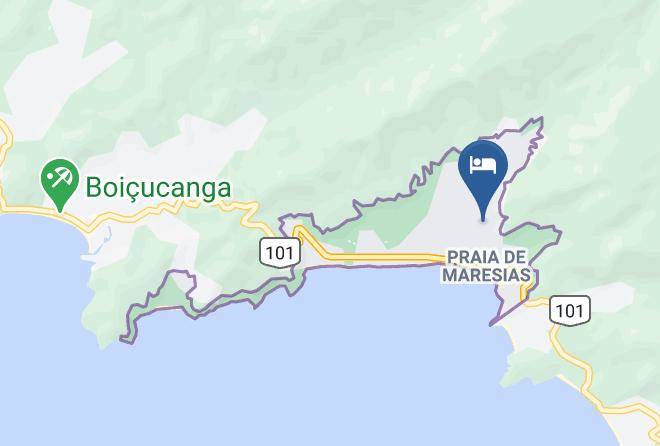 Sao Sebastiao - Pousada Mar Deny Maps