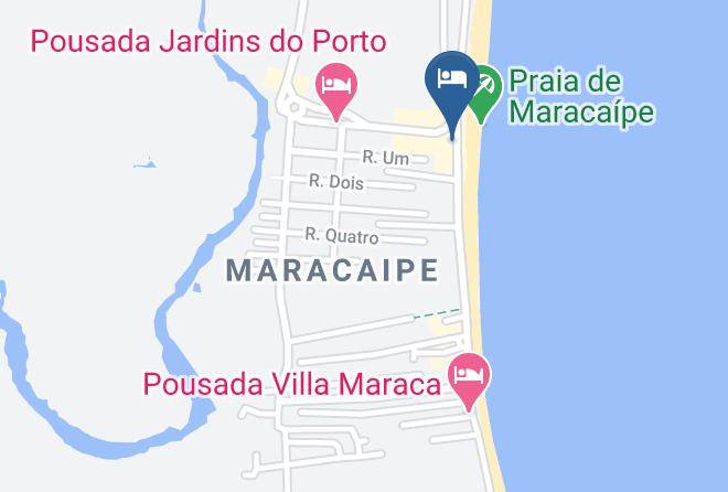 Ipojuca - Pousada Maraca Beach Maps