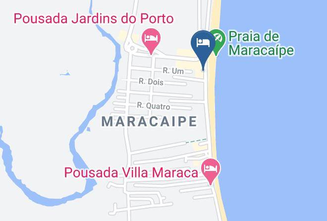 Ipojuca - Pousada Maralua Maps