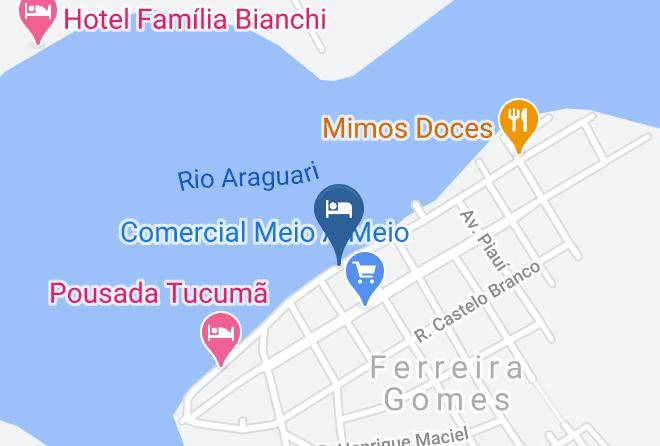 Ferreira Gomes - Pousada Maramalde Maps