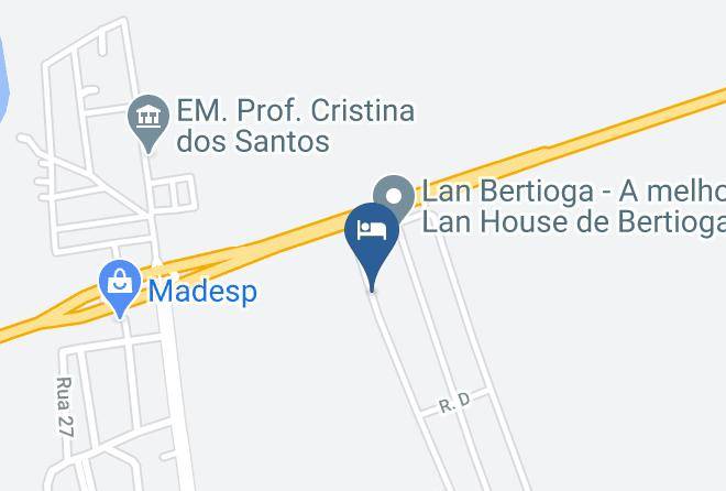 Bertioga - Pousada Marazul Bertioga Maps