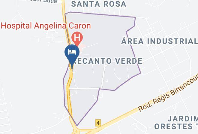 Campina Grande Do Sul - Pousada Marco Aurelio Maps