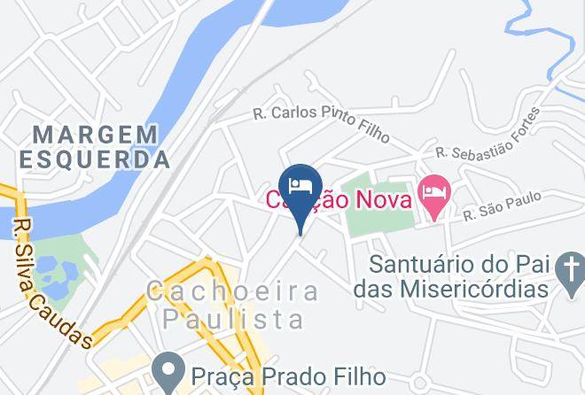 Cachoeira Paulista - Pousada Margarida Maps