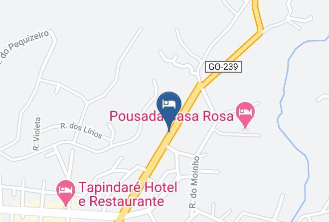 Alto Paraiso De Goias - Spa Do Espirito Maps