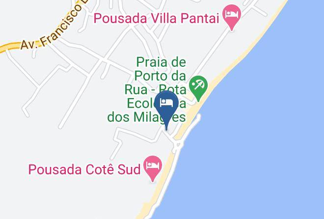 Sao Miguel Dos Milagres - Pousada Maria Bonita Pe Na Areia Maps