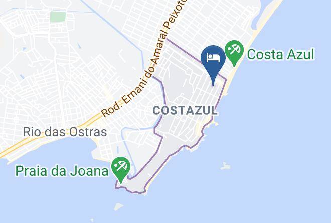 Rio Das Ostras - Pousada Maria Da Toca Maps
