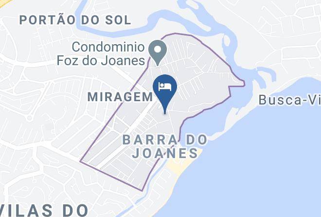 Lauro De Freitas - Pousada Maria Luiza Maps