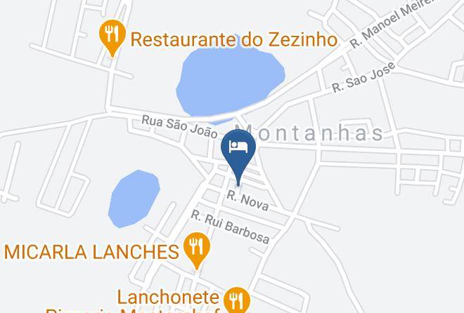 Montanhas - Pousada Maria Salete Maps