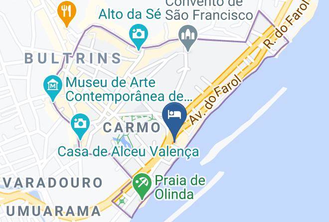 Olinda - Pousada Marin Dos Caetes Maps