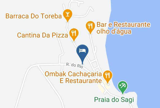 Baia Formosa - Pousada Mario Maps
