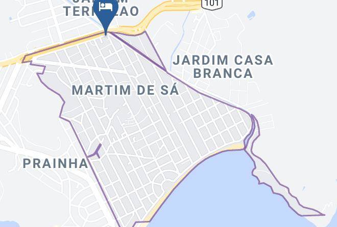 Caraguatatuba - Pousada Martin De Sa Maps