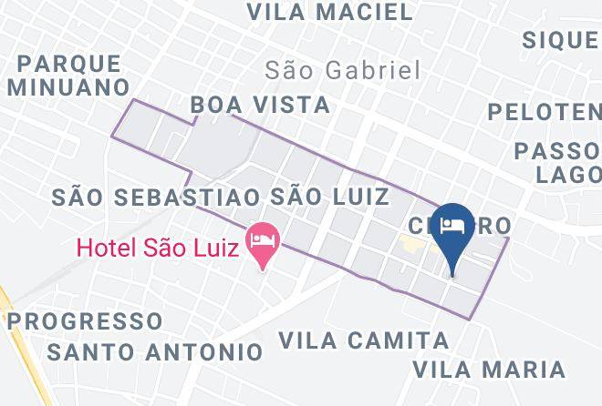 Sao Gabriel - Pousada Martin Fierro Maps